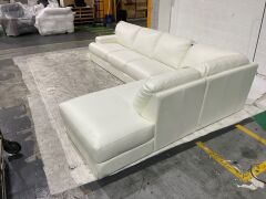 Melbourne Leather 4 Seater Corner Modular with Terminal - 6