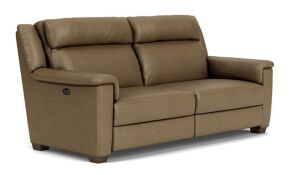 Dover ll 2.5 Seater Leather Electric Recliner Sofa