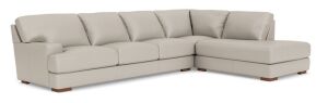 Melbourne 3 Seat Leather Corner Sofa with Terminal