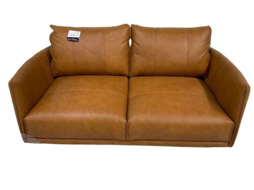 Zephyr 2 Seater Leather Sofa