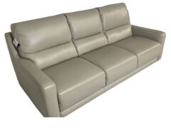 Brighton 3 Seater Leather Sofa - 2
