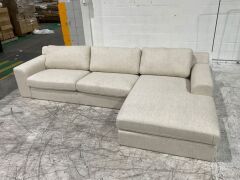 Colt 3 Seater Fabric Lounge - 2
