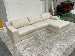 Colt 3 Seater Fabric Lounge - 3
