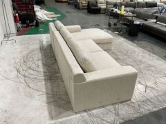 Colt 3 Seater Fabric Lounge - 4