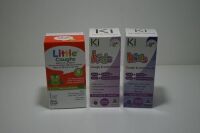 9 x Ki Kids Cough & Cold Liquid 200ml 2+yrs & 5+yrs, Little Coughts 200ml 6 Months+