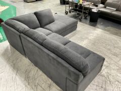 Melbourne 3 Seater Fabric Modular Lounge - 4