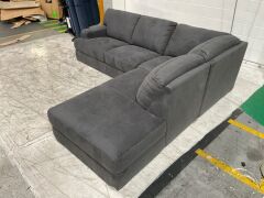 Melbourne 3 Seater Fabric Modular Lounge - 6