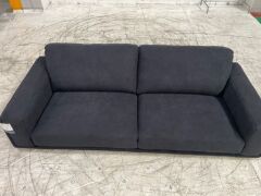 Dane 3 Seater Fabric Sofa - 2