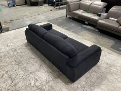 Dane 3 Seater Fabric Sofa - 4