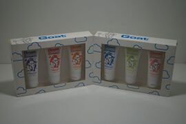 12 x Goat Moisturising Cream Pack 3x50ml, Various Scents, 12 Packs