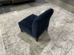 Fabric Armless Occasional Chair - 4