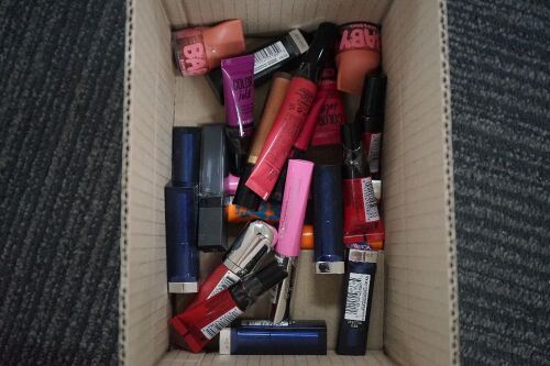 Various Lipsticks and Lip Gloss including Maybelline and Revlon approx 22 items