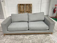 2 Seater Fabric Sofa - 2