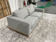 2 Seater Fabric Sofa - 6