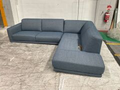 Alana 2.5 Seater Fabric Corner Lounge - 2