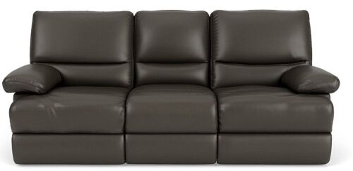 Leroy 3 Seater Leather Sofa
