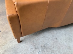 Partial refund Felix 3 Seater Leather Sofa - 7