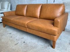 Partial refund Felix 3 Seater Leather Sofa - 9