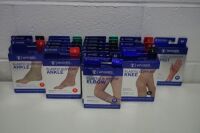 Various Wagner Body Science Elastic Support Ankle, Knee, Wrist & Elbow, Various Sizes, 5 Units