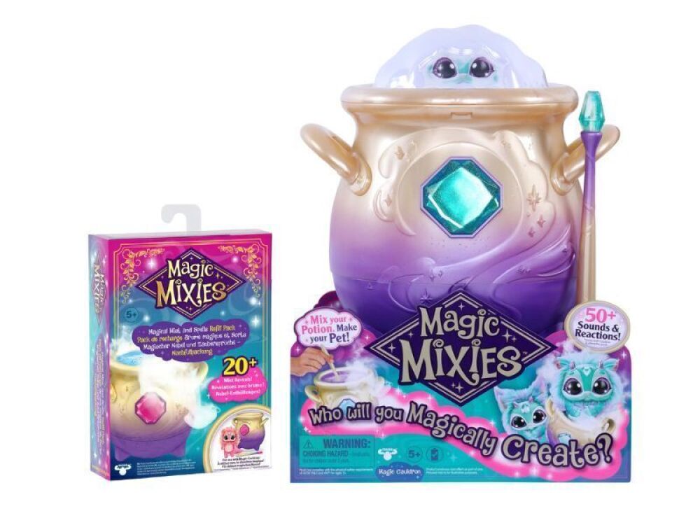 Magic Mixies Magic Cauldron Blue with Mist Spells Refill Pack