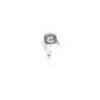 Black Pearl And Cubic Zirconia Sterling Silver Ring - 4