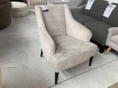 Fabric Armchair - 3