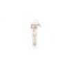 White Pearl Sterling Silver Ring - 4