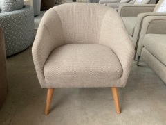 Coby Fabric Accent Chair - 2
