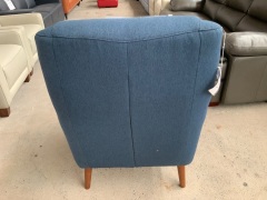 Darby Fabric Accent Armchair - 5