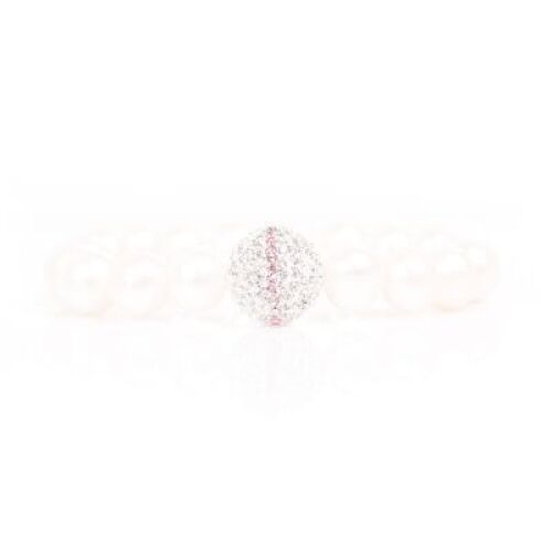Freshwater Pearl & Crystal Set Bracelet