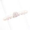 Freshwater Pearl & Crystal Set Bracelet - 4