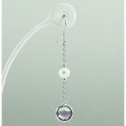 Freshwater pearl & amethyst set earrings - 3