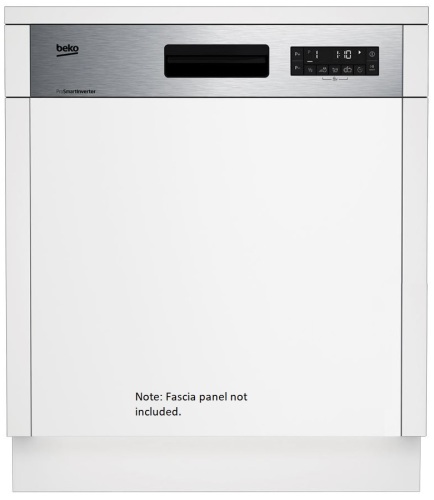 Beko Stainless Steel Semi Integrated Dishwasher (DSN28435) $1,149