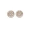 Freshwater Pearl And CZ Set Sterling Silver Earrings