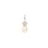 Natural Freshwater Cultured Pearl & CZ Set Silver Earrings - 3