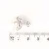Natural Freshwater Pearl & CZ Set Silver Earrings - 4