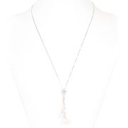 Natural Freshwater Pearl & CZ Set Necklace