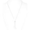 Natural Freshwater Pearl & CZ Set Necklace