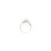 Natural Freshwater Pearl & CZ Set Silver Ring - 4