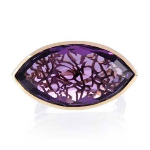 9ct Yellow Gold 16.82ct Dress Ring