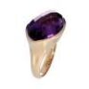 9ct Yellow Gold 14.77ct Dress Ring - 4