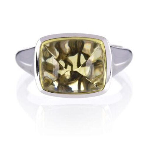 9ct White Gold 6.06ct Dress Ring