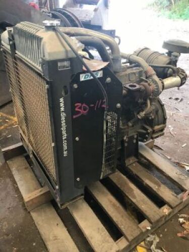 Perkins 4 Cylinder Diesel Motor