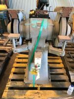 HE Breuhaut Pedestal Grinder