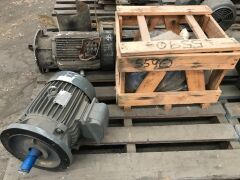 Large Qty of Assorted Induction Motors - 3