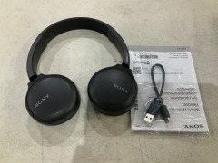 Sony WH-CH510 Wireless Headphones, Laser HDMI Cable & Display Port Fusion 8K Cable - 7