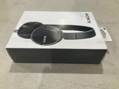 Sony ZX110 On-Ear Headphone - Black MDRZX110B  - 4