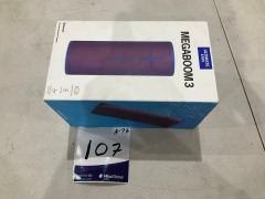 Megaboom 3 Portable Bluetooth Speaker - Purple - 2