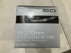 Tamron 18-270mm F3.5-6.3 Di II VC PZD Lens for Nikon TM-B008TSN - 6