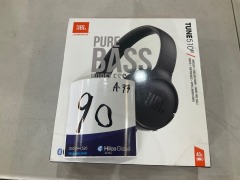 JBL Tune 510 Bluetooth Wireless On-Ear Headphones - Black 5084001 - 2